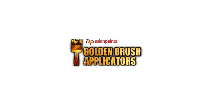 Golden Brush Applicator by Asian Paints